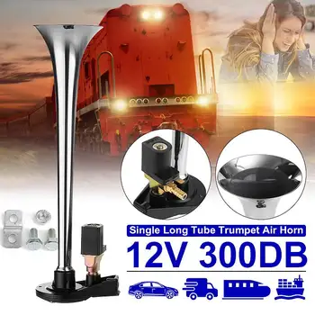 340mm 12V Single Long Tube Horn Train Car Truck Boat RV Trumpet 115 10db LD-110 For Car Trucks Boats All Types Motorcycle
340mm 12V Single Long Tube Horn Train Car Truck Boat RV Trumpet 115 10db LD-110 For Car Trucks Boats All Types Motorcycle