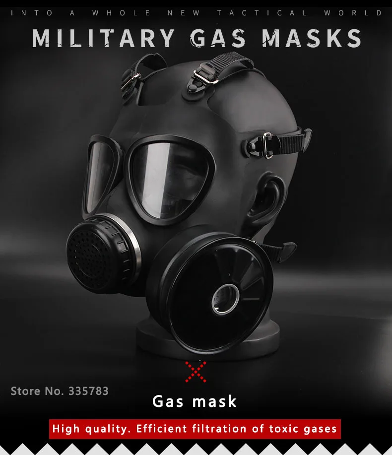 Full Face Chemical Gas Mask | Protective Respirator FM05