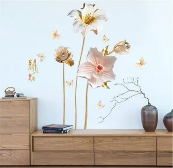 3D Vivid Emboss Orchids Flowers Wall Stickers for Living Room Home Decoration Art Decals Bedroom Girls Room Sticker
3D Vivid Emboss Orchids Flowers Wall Stickers for Living Room Home Decoration Art Decals Bedroom Girls Room Sticker