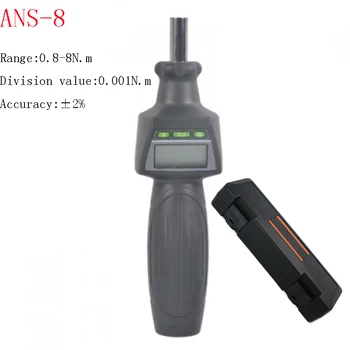 Digital Torque Driver Set Protable Torque Tester with 4 Units N.m Lbf.ft Lbf.in Kgf.cm Range 0.8 to 8N.m
Digital Torque Driver Set Protable Torque Tester with 4 Units N.m Lbf.ft Lbf.in Kgf.cm Range 0.8 to 8N.m
