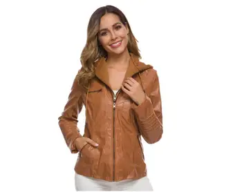 2019 Winter PU Leather Jacket Women Casual Basic Coats Plus Size 7XL Female Basic Waterproof and Windproof Coats Women
2019 Winter PU Leather Jacket Women Casual Basic Coats Plus Size 7XL Female Basic Waterproof and Windproof Coats Women