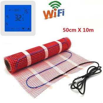 0.5mX10m 150w/m2 Warm Floor Heating Mat 5 Square Meters Electric Heater Under Tile
0.5mX10m 150w/m2 Warm Floor Heating Mat 5 Square Meters Electric Heater Under Tile