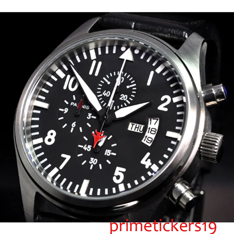 42mm quartz men's watch chronograph weekday and date indicator silver wristwatch
42mm quartz men's watch chronograph weekday and date indicator silver wristwatch