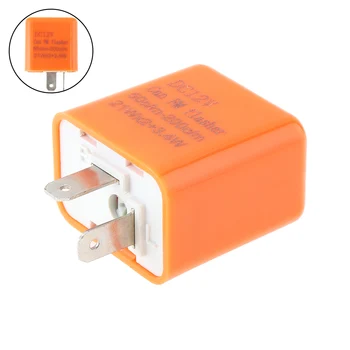 Motorcycle LED Flasher 12V 2 Pin LED Diode Flash Relay Rotation Signal Indicator for Cross Riding Scooter off Road Vehicle
Motorcycle LED Flasher 12V 2 Pin LED Diode Flash Relay Rotation Signal Indicator for Cross Riding Scooter off Road Vehicle