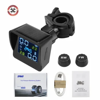 2020 Newest USB Solar Charging Motorcycle TPMS Motor Real-time Tester LCD Screen with 2 External Sensors
2020 Newest USB Solar Charging Motorcycle TPMS Motor Real-time Tester LCD Screen with 2 External Sensors