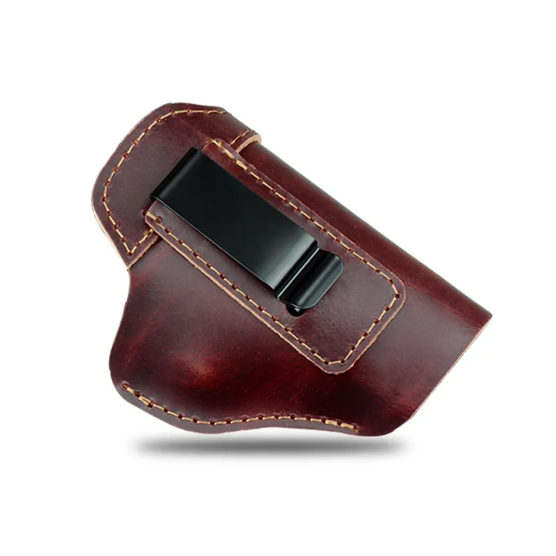 

Leather Gun Holster for Taurus G2C Sig Sauer P226 SP2022 Glock 17 19 21 23 26 Beretta 92 Concealed IWB Hunting Holster
