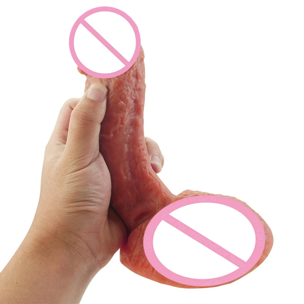 Большой Силиконовый Фаллоимитатор