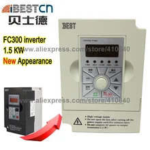 New Appearance BEST 1.5kw Inverter converter FC300 input 220V into 0 to 220V output 0 to 1000Hz output 7A 24000rpm for spindle
New Appearance BEST 1.5kw Inverter converter FC300 input 220V into 0 to 220V output 0 to 1000Hz output 7A 24000rpm for spindle