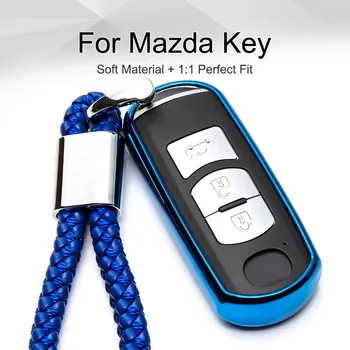 TPU Car Smart Key Cover Case for Mazda 2 3 5 6 CX5 CX3 CX4 CX7 CX3 CX30 RX8 MX-5 Atenza Demio Axela Keyring Chain Accessories
TPU Car Smart Key Cover Case for Mazda 2 3 5 6 CX5 CX3 CX4 CX7 CX3 CX30 RX8 MX-5 Atenza Demio Axela Keyring Chain Accessories