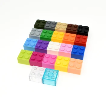 100 pcs Granular assembled building block wall accessories compatible with 3003 parts 2 * 2 MOC height 4 hole brick
100 pcs Granular assembled building block wall accessories compatible with 3003 parts 2 * 2 MOC height 4 hole brick