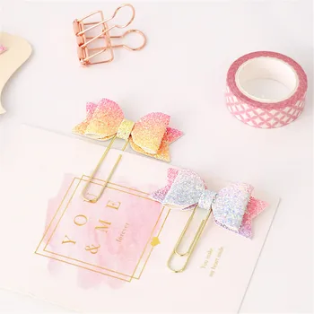 4pcs/lot Cute Gradient Color Bow-knot Paper Clips Kawaii Stationery Bookmark Clips Set Photos Tickets Documents Letter Clamp
4pcs/lot Cute Gradient Color Bow-knot Paper Clips Kawaii Stationery Bookmark Clips Set Photos Tickets Documents Letter Clamp