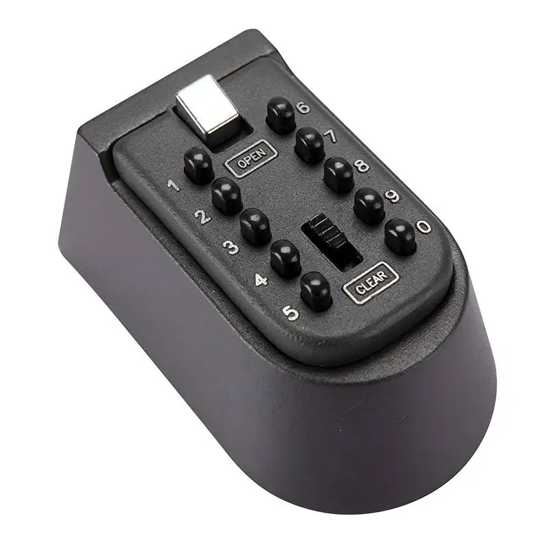 Wall Mounted Key Lock Box with 10-Digit Push Button Combination Perfect for Guests,Contractors, Spare Key Storage at Home or Off
Wall Mounted Key Lock Box with 10-Digit Push Button Combination Perfect for Guests,Contractors, Spare Key Storage at Home or Off