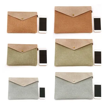 1PC Simple A4/A5 Elegant Big Capacity Document Bag Imitation Linen Canvas Felt File Bag Briefcase File Folders Office Supply
1PC Simple A4/A5 Elegant Big Capacity Document Bag Imitation Linen Canvas Felt File Bag Briefcase File Folders Office Supply
