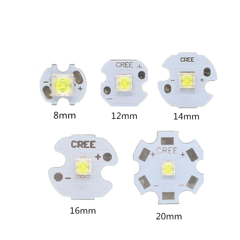 SMD 3535 Cree XTE XT-E LED1- 3W 3.2-3.4V LED White High Power LED Chip With 20/16/14/12 / 8MM Diameter Aluminum Substrate
SMD 3535 Cree XTE XT-E LED1- 3W 3.2-3.4V LED White High Power LED Chip With 20/16/14/12 / 8MM Diameter Aluminum Substrate