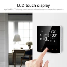 Aubess 16A/3A Thermostat Temperature Controller Work For Electric Floor Heating Water Gas Boiler With Touch Screen Panel
Aubess 16A/3A Thermostat Temperature Controller Work For Electric Floor Heating Water Gas Boiler With Touch Screen Panel