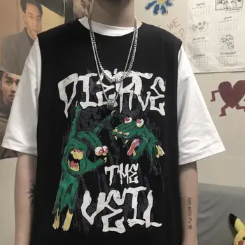 Summer Korea Ins Harajuku Street Hip Hop Print Sleeveless Vest Loose Outerwear T-shirt Tops Male Female Harajuku Casual 30bx
Summer Korea Ins Harajuku Street Hip Hop Print Sleeveless Vest Loose Outerwear T-shirt Tops Male Female Harajuku Casual 30bx