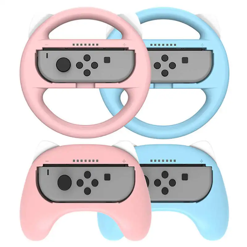 2 Pairs Of Racing Game Controllers Racing Steering Wheel Handles For Switch Game Console Accessories Switch Steering Wheel
2 Pairs Of Racing Game Controllers Racing Steering Wheel Handles For Switch Game Console Accessories Switch Steering Wheel
