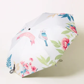 Sun Protection Uv Protection Three Folding Umbrella Small Sun Umbrella Fresh Black Glue Dual-Use Umbrella
Sun Protection Uv Protection Three Folding Umbrella Small Sun Umbrella Fresh Black Glue Dual-Use Umbrella