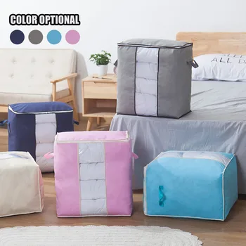 Foldable Large Non-woven Zipper Storage Bags for Quilt Folding Clothes Storage Organizer Pillow Blanket Storage Bag Box Z0228
Foldable Large Non-woven Zipper Storage Bags for Quilt Folding Clothes Storage Organizer Pillow Blanket Storage Bag Box Z0228