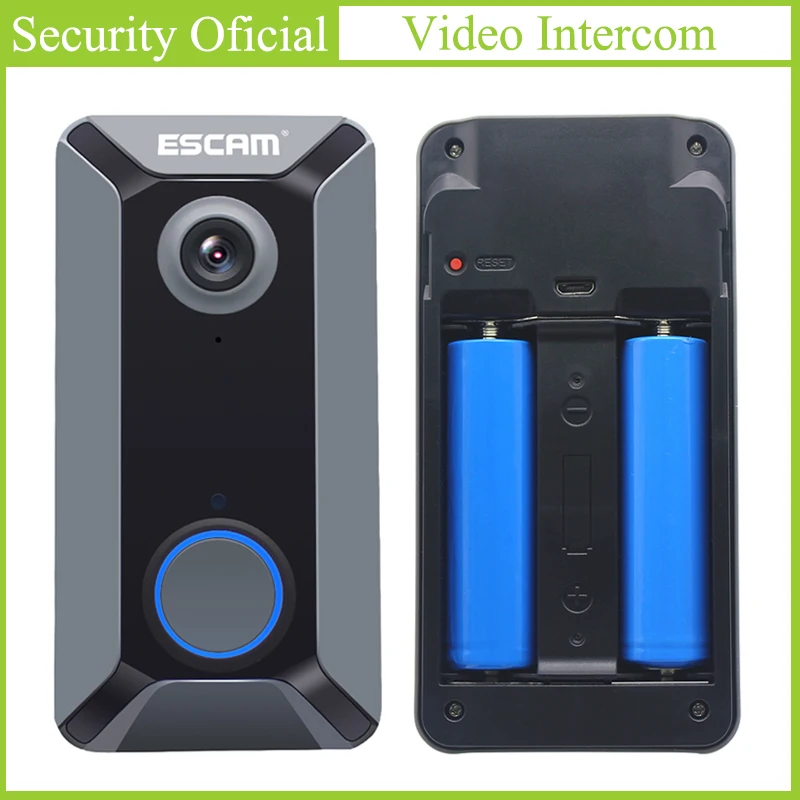 WIFI Video Intercom 720P Night Vision Wireless Doorbell Battery Video Camera Free Cloud Storage Rainproof Home Security Doorbell
WIFI Video Intercom 720P Night Vision Wireless Doorbell Battery Video Camera Free Cloud Storage Rainproof Home Security Doorbell