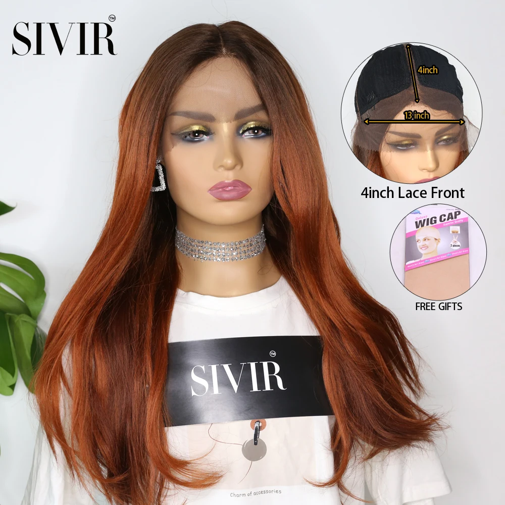 Synthetic Middle Part Lace Front Wigs Sivir Long Straight Dark Root 33 Color Wig Glueless Heat Resistant Fiber Wig For Women
Synthetic Middle Part Lace Front Wigs Sivir Long Straight Dark Root 33 Color Wig Glueless Heat Resistant Fiber Wig For Women