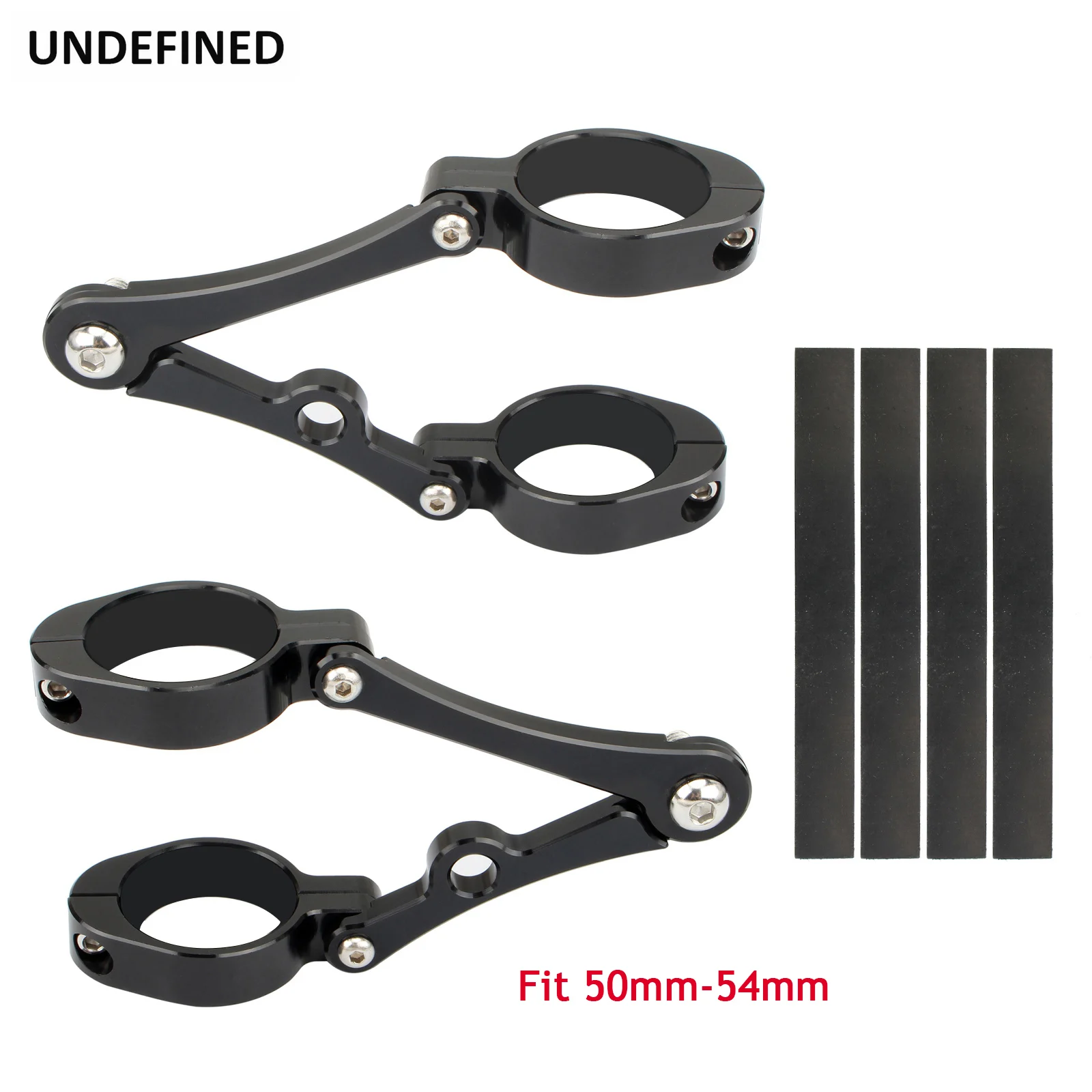 50mm-54mm Headlight Mount Brackets Fork Ear Clamp Holder Black For Harley Chopper Bobber Cafe Racer Custom Dyna Bikes Universal
50mm-54mm Headlight Mount Brackets Fork Ear Clamp Holder Black For Harley Chopper Bobber Cafe Racer Custom Dyna Bikes Universal