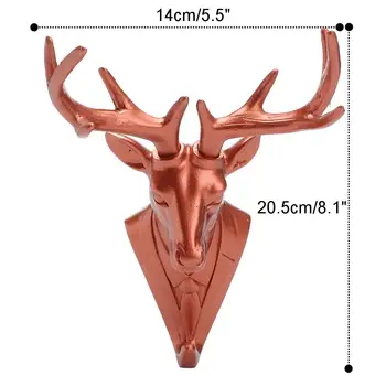Wall Hanging Hook Vintage Deer Head Antlers for Hanging Clothes Hat Scarf Key Deer Horns Hanger Rack Wall Decoration
Wall Hanging Hook Vintage Deer Head Antlers for Hanging Clothes Hat Scarf Key Deer Horns Hanger Rack Wall Decoration