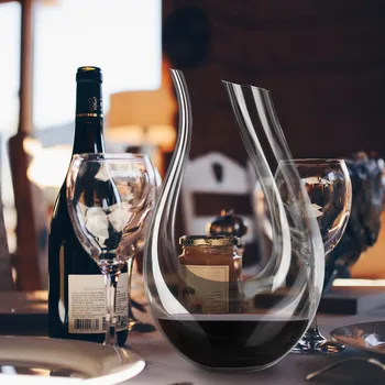 1500ML Big Decanter Handmade Crystal Red Wine Brandy Champagne Glasses Decanter Bottle Jug Pourer Aerator For Family Bar
1500ML Big Decanter Handmade Crystal Red Wine Brandy Champagne Glasses Decanter Bottle Jug Pourer Aerator For Family Bar
