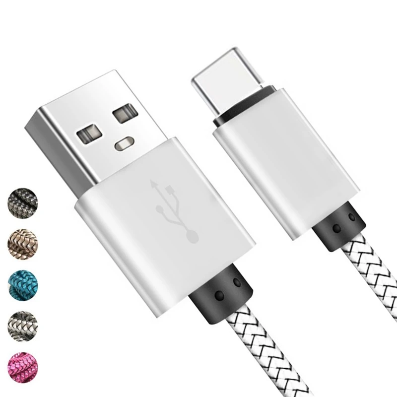 USB кабель для Samsung Galaxy Tab S5e A 10 5 S10 Note 9 One Plus 7 Honor 2.4A длиной 1 м 2 3 м|Кабели мобильных