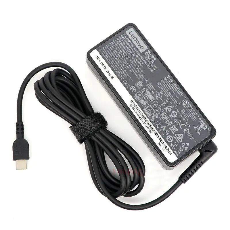 Type-C AC Charger Fit for Lenovo ThinkPad T480 T480S 4X20M26268 ADLX65YLC2A ADLX65YAC2A ADLX65YCC2A ADLX65YDC2A Model 65W Laptop
Type-C AC Charger Fit for Lenovo ThinkPad T480 T480S 4X20M26268 ADLX65YLC2A ADLX65YAC2A ADLX65YCC2A ADLX65YDC2A Model 65W Laptop