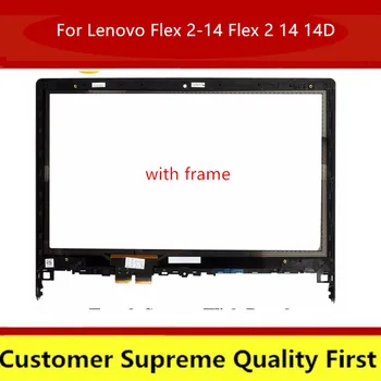 With frame bezel replace For Lenovo Flex 2-14 Flex 2 14 14D Tablet Touch Screen Panel Digitizer Glass Sensor Replacement 14-inch
With frame bezel replace For Lenovo Flex 2-14 Flex 2 14 14D Tablet Touch Screen Panel Digitizer Glass Sensor Replacement 14-inch