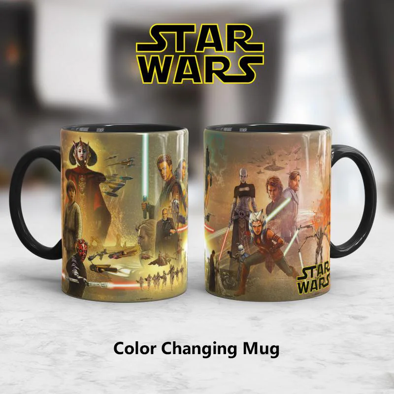 2019 New Style 350mL Color Changing Mug Star Wars Mug Lightsaber Heat Reveal Mug Color Change Coffee Cup Sensitive Ceramic Mug
2019 New Style 350mL Color Changing Mug Star Wars Mug Lightsaber Heat Reveal Mug Color Change Coffee Cup Sensitive Ceramic Mug