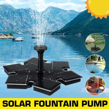 DC 5V 1.4W Solar Panel Power Fountain Water Pump Submersible Waterproof Floating Pump Pool Pond Waterfall Floating For Garden
DC 5V 1.4W Solar Panel Power Fountain Water Pump Submersible Waterproof Floating Pump Pool Pond Waterfall Floating For Garden