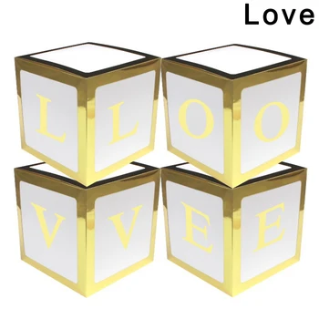 4Pcs/Set Baby Shower Party Decor Balloon Box Transparent Cardboard Box Xmas Gift KSI999
4Pcs/Set Baby Shower Party Decor Balloon Box Transparent Cardboard Box Xmas Gift KSI999
