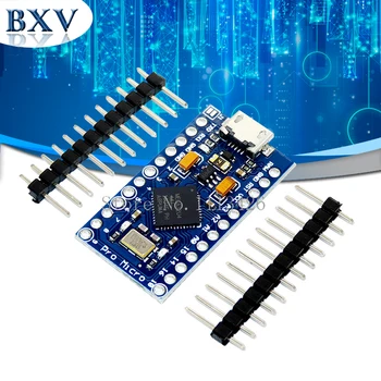 Pro Micro ATmega32U4 5V 16MHz Replace ATmega328 For Pro Mini With 2 Row Pin Header For Leonardo Mini Usb Interface
Pro Micro ATmega32U4 5V 16MHz Replace ATmega328 For Pro Mini With 2 Row Pin Header For Leonardo Mini Usb Interface