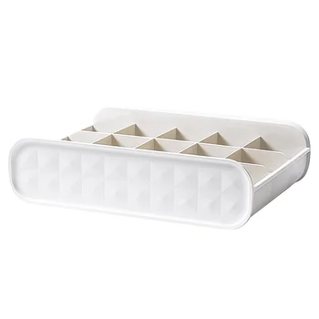 1Pc Plastic Stackable Clothes Storage Box Compartments Drawer Organizer Socks Container Multifunctional Storage Box (Socks Box,
1Pc Plastic Stackable Clothes Storage Box Compartments Drawer Organizer Socks Container Multifunctional Storage Box (Socks Box,