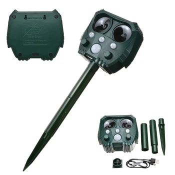 Solar Ultrasonic Pest Repeller LED PIR Motion Bird Cat Rat Animal Repellent Durable Pest Repeller Snake Cat Dog Bird Dispeller
Solar Ultrasonic Pest Repeller LED PIR Motion Bird Cat Rat Animal Repellent Durable Pest Repeller Snake Cat Dog Bird Dispeller