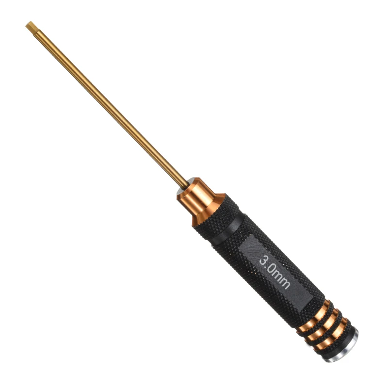 For Rc Helicopter Rc Toys Tools 4 pcs Hex Screw Driver Set Titanium Plating Hardened 1.5 2.0 2.5 3.0mm Screwdriver Mayitr