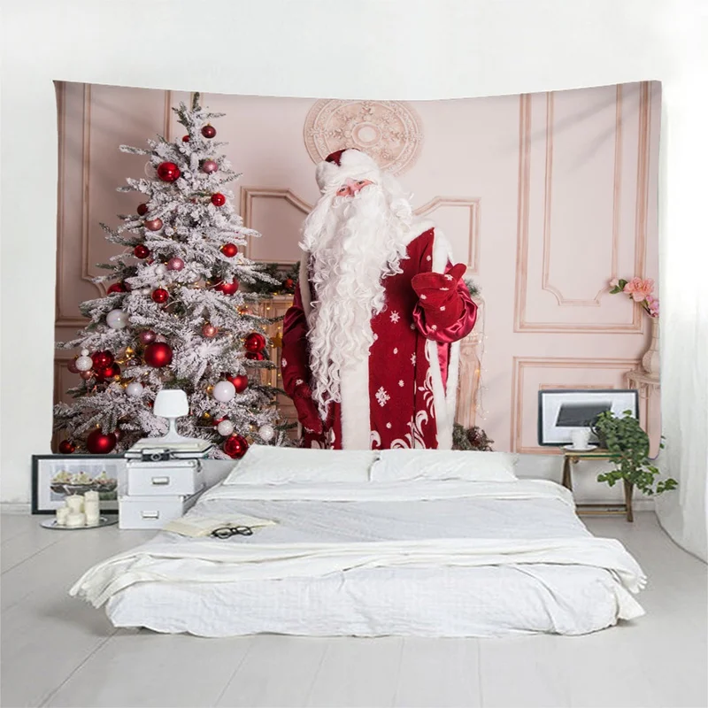 Santa Claus Tapestry Beautiful Snow Maiden Wall Hanging Tapestry High Quality 3D Coverlet Waterproof Tapestry Christmas Decor
Santa Claus Tapestry Beautiful Snow Maiden Wall Hanging Tapestry High Quality 3D Coverlet Waterproof Tapestry Christmas Decor