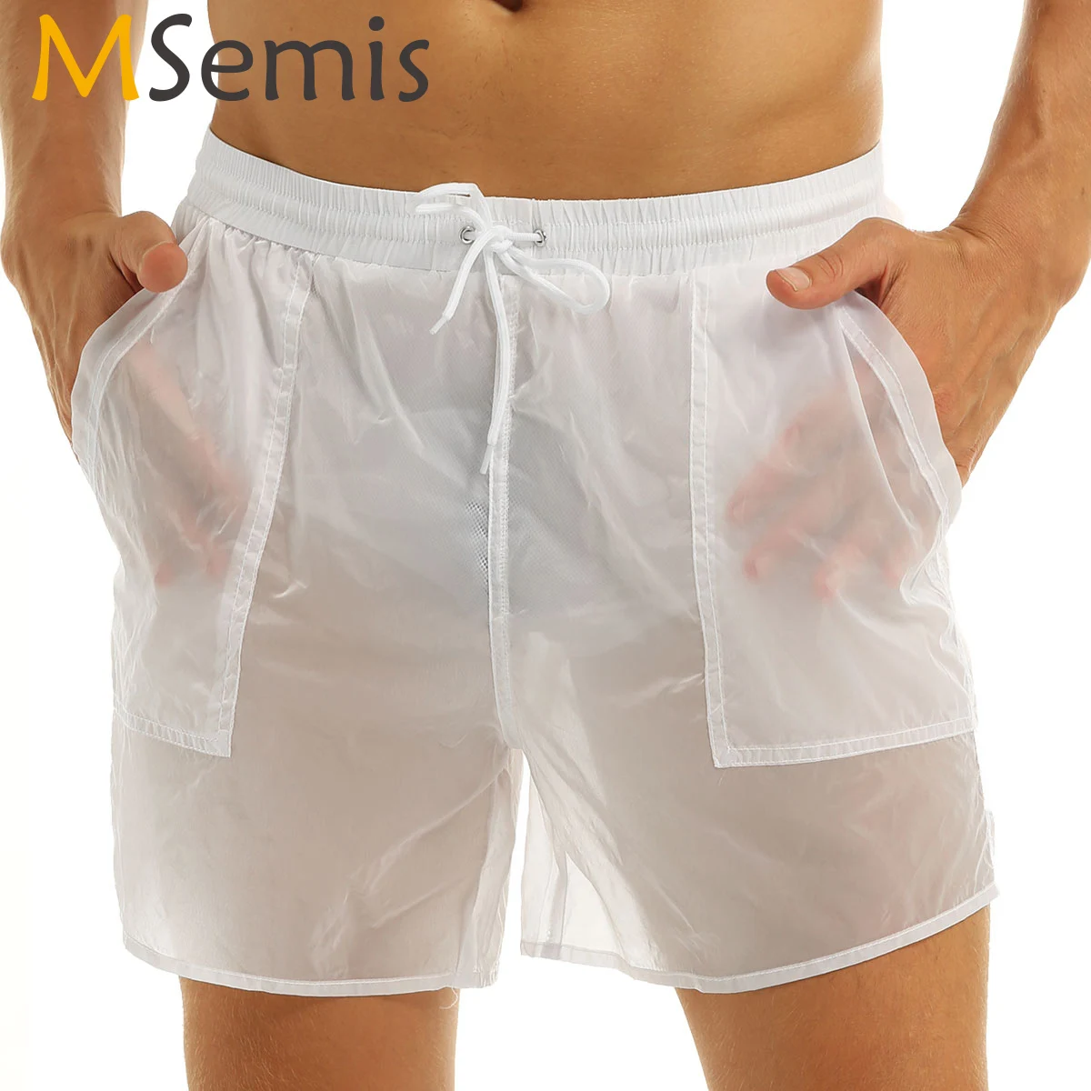 MSemis New Mens Summer Shorts Bulit-in Mesh Briefs Elastic Waist Drawstring Pants Quick Dry Beaching Casual Shorts Swim Trunks
MSemis New Mens Summer Shorts Bulit-in Mesh Briefs Elastic Waist Drawstring Pants Quick Dry Beaching Casual Shorts Swim Trunks