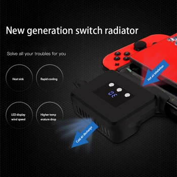 Anti-slip LED Display Radiator Cooling Fan For NS Switch External Turbo Pumping Cooler Radiator Base For Nintendo Switch Gamepad
Anti-slip LED Display Radiator Cooling Fan For NS Switch External Turbo Pumping Cooler Radiator Base For Nintendo Switch Gamepad