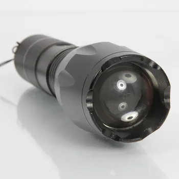 S2 LED 10W 1200 Lumens 500m Focusing White Strong Light Flashlight Black PI669
S2 LED 10W 1200 Lumens 500m Focusing White Strong Light Flashlight Black PI669