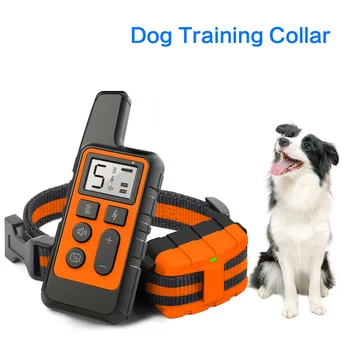 Electric Dog Training Collar 500m Pet Remote Control Waterproof Rechargeable with LCD Display for All Size Shock Vibration Sound
Electric Dog Training Collar 500m Pet Remote Control Waterproof Rechargeable with LCD Display for All Size Shock Vibration Sound