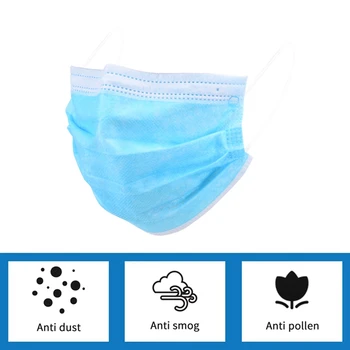 Elastic Mouth Soft Breathable 100/200PCS Disposable Face Mask Safety Face Masks Disposable Protective Mask High Quality
Elastic Mouth Soft Breathable 100/200PCS Disposable Face Mask Safety Face Masks Disposable Protective Mask High Quality