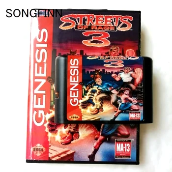 16 bit MD Memory Card With Box for Sega Mega Drive for Genesis Megadrive - Streets Of Rage 3
16 bit MD Memory Card With Box for Sega Mega Drive for Genesis Megadrive - Streets Of Rage 3