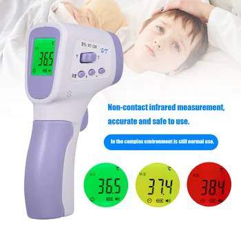 Non-contact Infrared Thermometer Forehead 2-in-1 Object Temperature Measurement LCD Digital Display
Non-contact Infrared Thermometer Forehead 2-in-1 Object Temperature Measurement LCD Digital Display