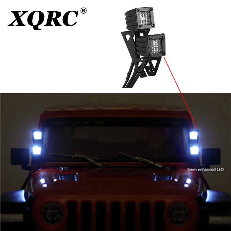 XQRC LED headlamp spotlight for 1 / 10 RC crawler SUV trx4 trx6 scx10 90046 D90 TF reinforced concrete truck
XQRC LED headlamp spotlight for 1 / 10 RC crawler SUV trx4 trx6 scx10 90046 D90 TF reinforced concrete truck
