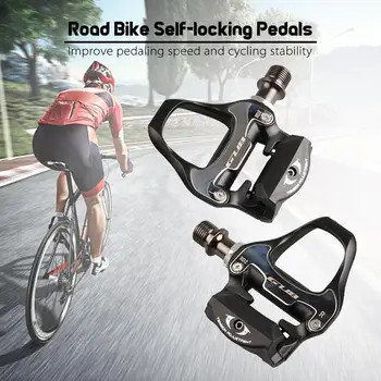 GUB Road Bike Self-locking Pedals Lightweight Aluminum Alloy CR-MO Cycling Pedals 
GUB Road Bike Self-locking Pedals Lightweight Aluminum Alloy CR-MO Cycling Pedals