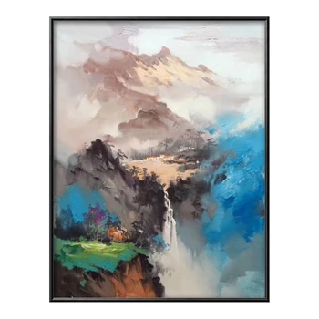 Hand painted Modern art Abstract Oil Painting green chinese mountain Wall Art Picture on canvas home Decor
Hand painted Modern art Abstract Oil Painting green chinese mountain Wall Art Picture on canvas home Decor