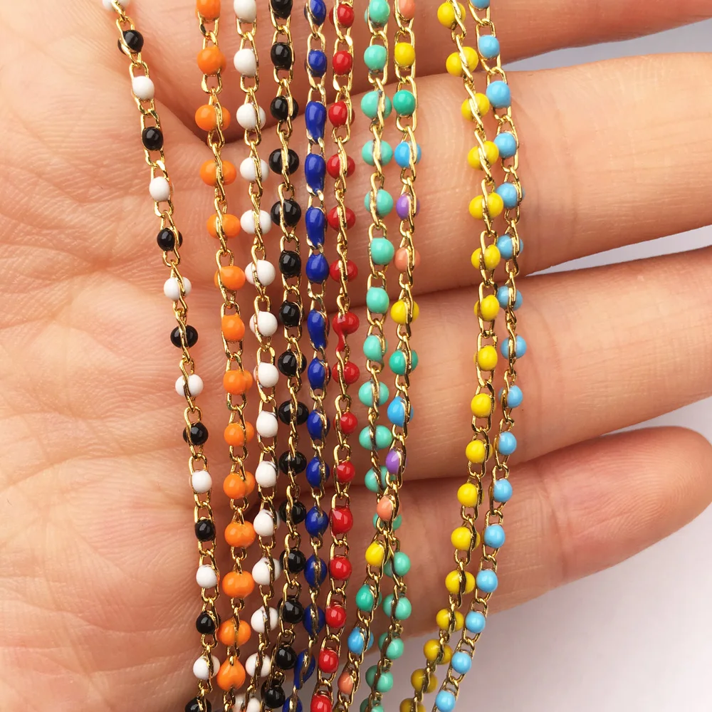 Handmade Colorful Oil dropping Process Necklace for Women Necklaces Bracelets Gold Alloy Metal Charm Handmade Chain Jewelry
Handmade Colorful Oil dropping Process Necklace for Women Necklaces Bracelets Gold Alloy Metal Charm Handmade Chain Jewelry